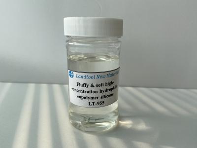 Cina Cationico debole del silicone dell'emulsione idrofila liquida trasparente dell'emolliente in vendita
