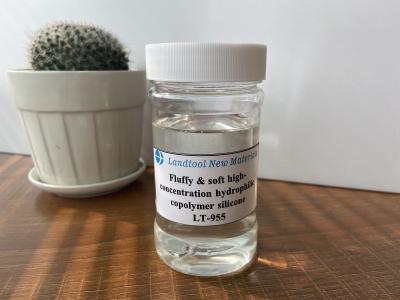 Cina APEO liberano il liquido trasparente dell'emolliente del silicone del tessuto per le fibre tessili naturali di finitura in vendita