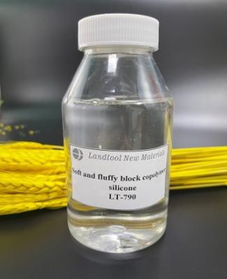 Cina Contenuto attivo sintetico del copolimero 68% del blocchetto del silicone della fibra in vendita