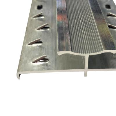China Modern Aluminum Straight Tile Trim For Carpet for sale