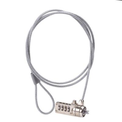 China Portable 1.2 Meters Laptop Lock Anti-theft Lock Tablet Lock for sale