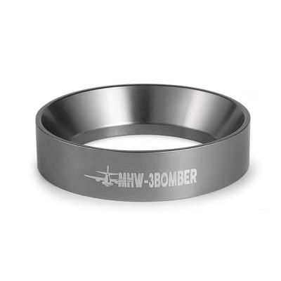 China MHW-3BOMBER 58mm Viable Coffee Dosing Ring For Portafilter Magnetic Hands Free Dosing Funnel For Bartender Home Kitchen for sale
