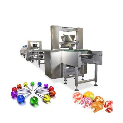 China Full Automatic Candy Candy Galaxy Candy Lollipop Depositor Machine Full Automatic Lollipop Making Machine 304 Stainless Steel TGMACHINE for sale