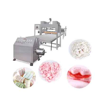 China food & Beverage Factory Candy Production Line High-tech Automatic Stainless Steel EXW5600 Customized 3000kg Marshmallow Cotton Food and Beverage Factory for sale