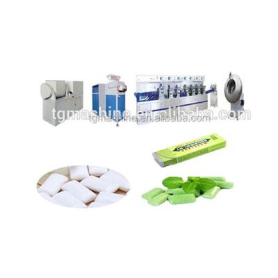 China CANDY Doublemint Gum Production Line According to Type Candy Machine Stainless Steel Fully Automatic Confectionery 150~300kg/h Tgmachine CGT for sale