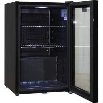 China Custom Best Quality CE Certificate Single-temperature Beer Fridge Bar Fridge Glass Door Bar Cooler Glass Cold Drinks for sale