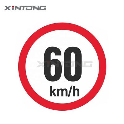 China Factory Sale Various Safety Road Led Solar Rack Traffic Speed Limit Sign XT-003 for sale