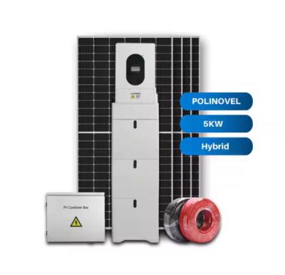 Cina Generatore di potenza con pannello solare da 10000w 5KW Off Grid 10kw Home Solar Energy Systems in vendita
