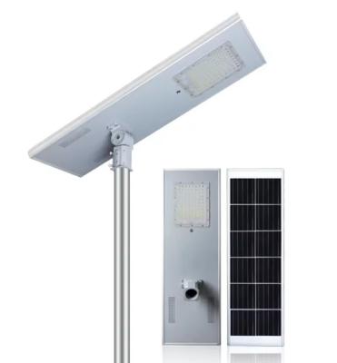 China Luz de la calle LED solar para exteriores en ciudades inteligentes integrado Led Solar Street Light Lámpara de la calle 20w 60w en venta