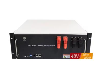 China 48v 50Ah 100Ah LiFePO4 Battery Deep Cycle Lithium Iron Phosphate Rechargeable Battery for sale