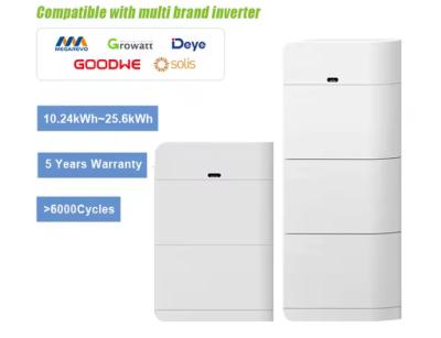 Chine Nouveau design haute tension 5Kwh 10Kwh 15Kwh 20Kwh installation au sol Lifepo4 batterie au lithium à vendre
