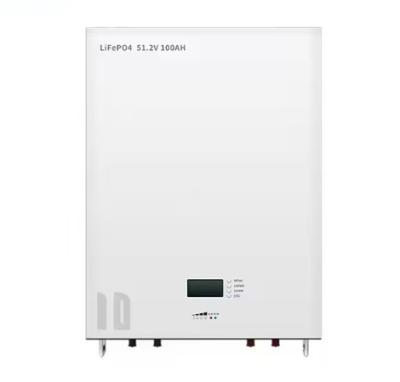 Cina 100AH 200AH 51.2V Lifepo4 Batteria agli ioni di litio montata a parete Sistema di alimentazione solare domestico in vendita