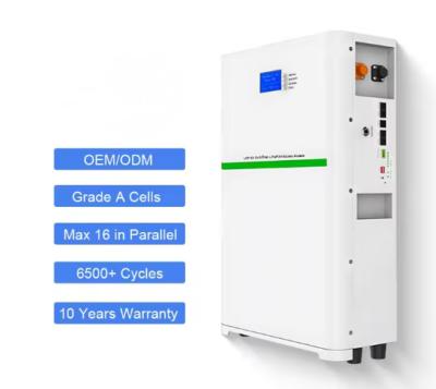 Chine Cycle profond 48v 100ah 200ah 5kwh 7kwh 10kwh Pack de batterie de stockage d'énergie LiFePO4 Batteries au lithium-ion pour la maison solaire à vendre
