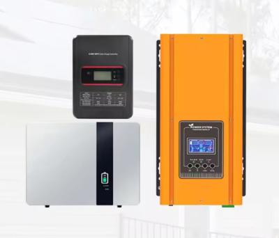 Cina Home DC To AC 3kw 5kw Sistema di inverter di potenza sinusoidale pura Off Grid Sistema di stoccaggio dell'energia solare in vendita