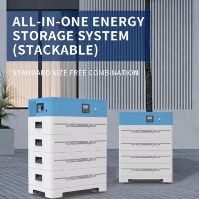 Cina Batteria di stoccaggio dell'energia 51.2V 100Ah Inverter LiFePo4 impilabile Batteria 200Ah 10kWh 48V Batteria di litio di riserva per camion in vendita