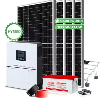 Cina Sistema energetico domestico ad alta efficienza da 48 V da Ac a Dc Invertitore di onde sinusoide puro fuori rete Invertitore solare ibrido a fase divisa in vendita