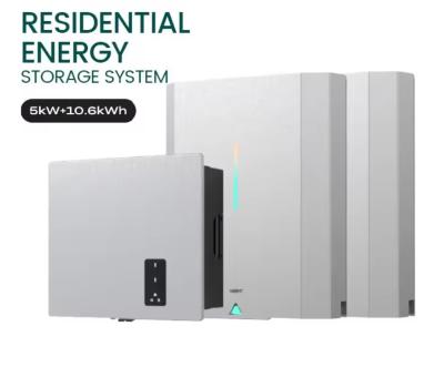 China IP55 Sistema de armazenamento de energia residencial 6000+Ciclo de vida instalado na parede 10kWh à venda