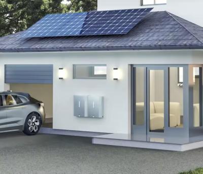 중국 파워월 태양전지 5Kw 오프 그리드 5KW 홈 시스템 10kwh 48V 100Ah 리?? 오프 그리드 판매용