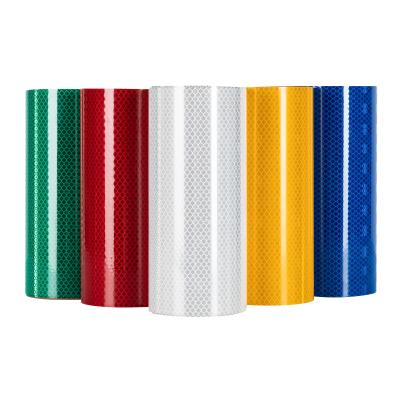 China AACC Sampels Printable Free High Intensity Honeycomb Diamond Grade Micro Prism Retro Vinyl Reflective Covering for sale
