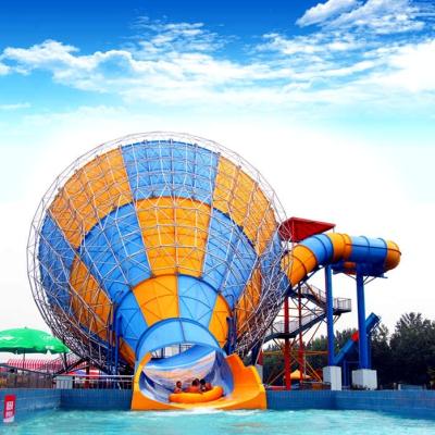 China 4 Riders Tornado Water Slide Exciting Experience For Water Park Guests for sale