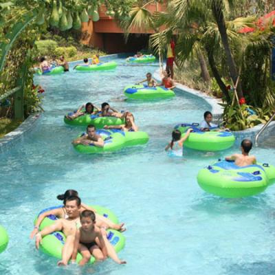 China Tranquil Serenity Water Park Lazy River Oasis with Waterfalls / Caves All Ages for sale