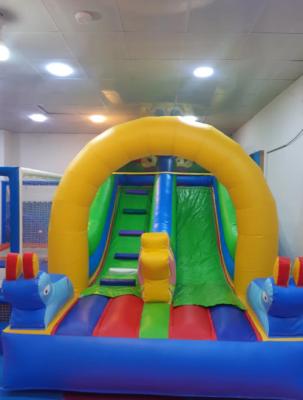 Cina Inflatable Giant Funfair Park , Detachable Inflatable Obstacle Course Game For Kids And Adults in vendita