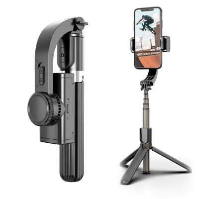 China For Laptops and Go Pro3 L08 Portable Wireless Tripod Selfie Stick Stable 360 Axis Handheld Shooting Selfie Stick with Gimbal Stabilizer for sale