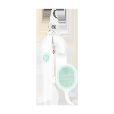 China Sustainable series of dog nail clippers with led lamp with lamp of wood with straight nail polisher cutter for sale