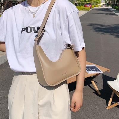 China 2023 High Quality Classics Brand Fashion Bag Luxury Designer Casual Satchels Wide Straps Ladies Bag Women New Leather Hand Messenger Bag for sale