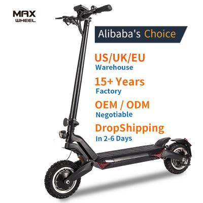 China Unisex Super Powerful Dual Motor Off Road T8 Two Wheel Motor Fast Speed 48V 800W Electric Scooter for sale