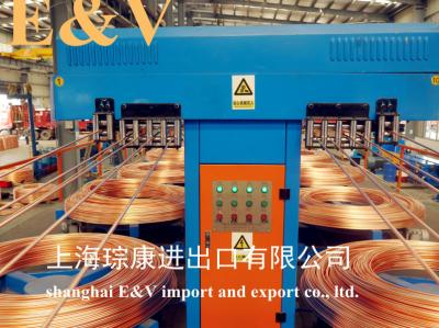 China Low Oxygen 8mm Copper Rod Upward Casting Machine With 7920H Working Hour for sale