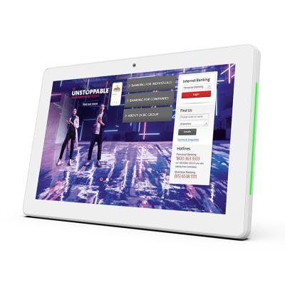 China Hard 10.1 Inch RK3399 Android Meeting Room Tablet OEM Digital Signage With POE RJ45 for sale