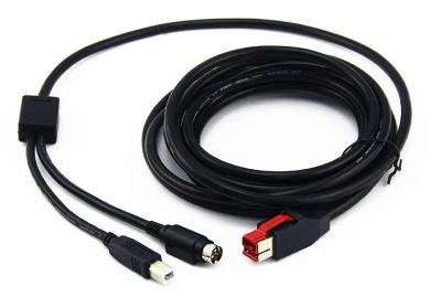 Chine Le câble d'USB Y de claviers/longtemps conception de cables connecteur d'USB tiennent compte du branchement chaud à vendre
