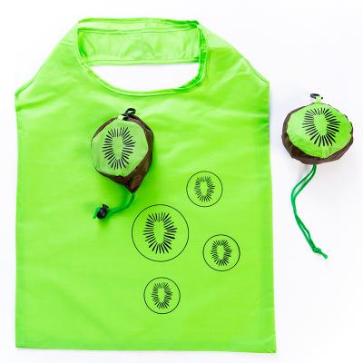 China Fruit Shape Folding Different Folding Bags Reusable Environmental Protection Shopping Bag Eco Polyester for sale
