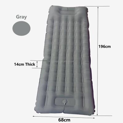 China Super Thick Portable Ultralight Insulated Rising Camping Mat Air Mattresses With Pillow New Ultralight Inflatable Sleep Protection Pillow for sale