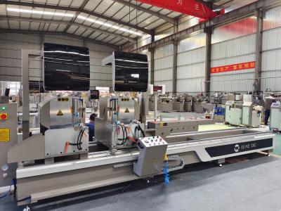 China Aluminum Digtial Display Double Head Cutting Off Saw For Window Door With 500 Saw Blade for sale