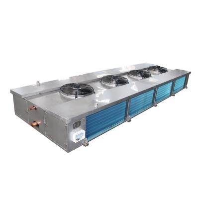 China Comp. elect. Factory Price Wall Mounted Refrigeration Parts Defrost Fin Tube Deep Cooling Copper Evaporator For Cold Room for sale