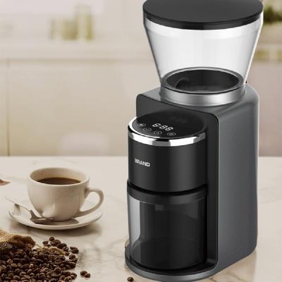 China Low Grinding Speed 110v 220v Household Eco-friendly Commercial Electric Coffee Mill Grinder Machine Electric Coffee Grinder for sale