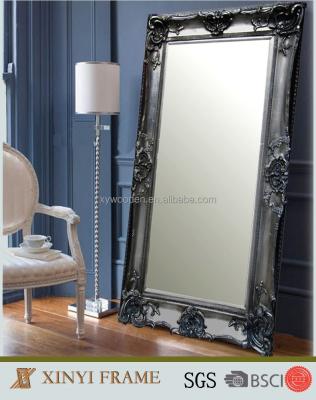 China Home decorations/large size hotel decoration of new hotel design/bathroom/collections/gifts 2016 modern wood wall mirror bathroom for sale