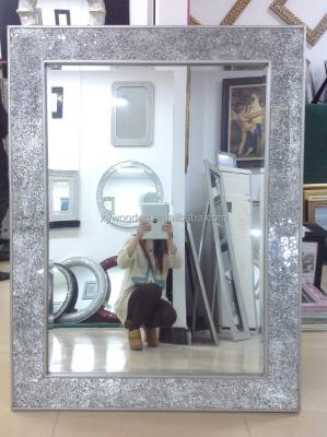 China Ornate Wooden Carved Decoration Mirror Frame Bathroom Mirror Stand For Floor Mirror for sale