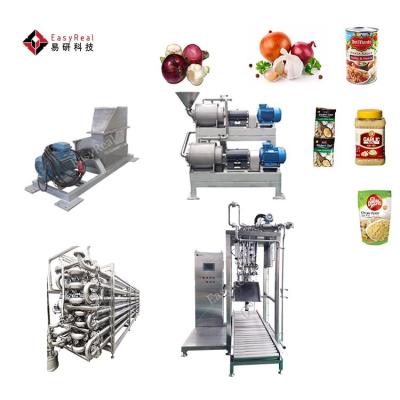 China Production Line Processing Plant Making Machine of Garlic Ginger Paste Jam Sauce for sale