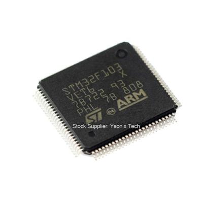 China IC Electronic Components Microcontrollers Microprocessors STM32 32-Bit Arm Cortex MCUs Mainstream MCUs STM32F103VET6 for sale