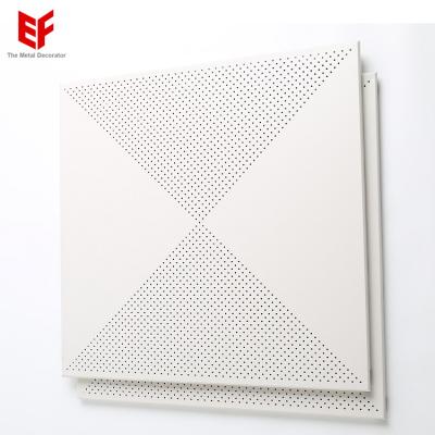 China Artistic Metal Designs Price Panel Aluminum Recessed Ceiling Ceiling Tiles for sale