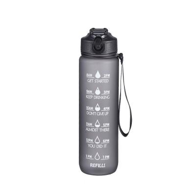 China Custom Sports Bottle 1000ml Sports Water Bottle Viable Sports Logo Water Bottle for sale