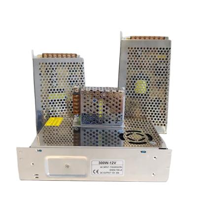 China Led Power Supply DC12v/24v 1A 2A 5A 10A 12W 24W 60W 80W 100W Led Driver 12v Switching Power Supply slim light power driver DS-1 for sale