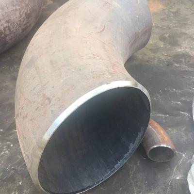 Cina Raccordo per tubo saldato di testa in acciaio al carbonio, gomito a 45 gradi, raggio lungo 180 D in vendita