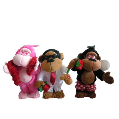 China Gorilla Gift Stuffed Animal gigante 29cm 11,4 cantos e dança da polegada à venda