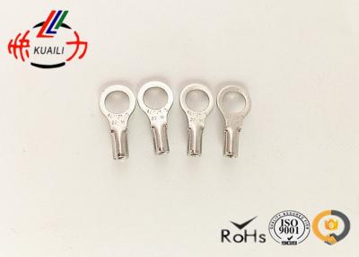 China Estirones de conectores no aislados eléctricos automotrices circulares de los terminales de alambre de RNB en venta