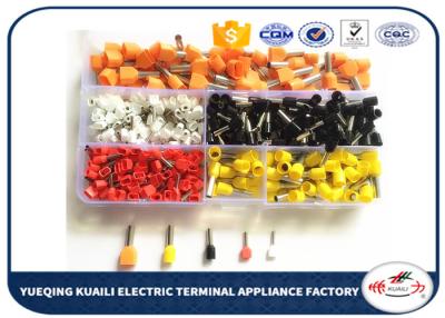 中国 ピン端の電気ひだのコネクターのキットの風邪-押された絶縁されたKLI-9931556 400pcs --を束ねて下さい 販売のため