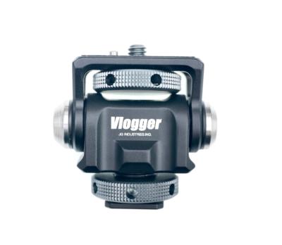 China Portable Video Camera Speed Monitor PTZ Aluminum Alloy Bracket Mini SLR Camera PTZ Vibration Reduction for sale